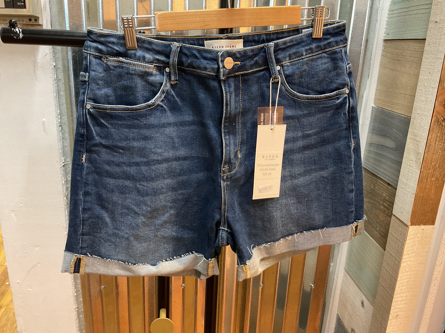 PLUS Risen Jean Shorts