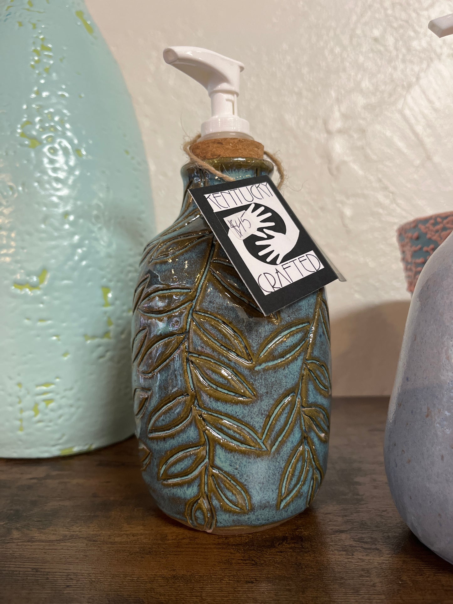 Pottery Hand Soap Pump