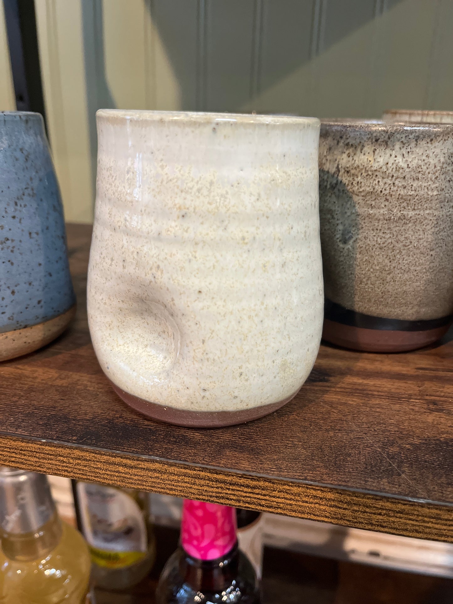 Three lick pottery Sipper Cups
