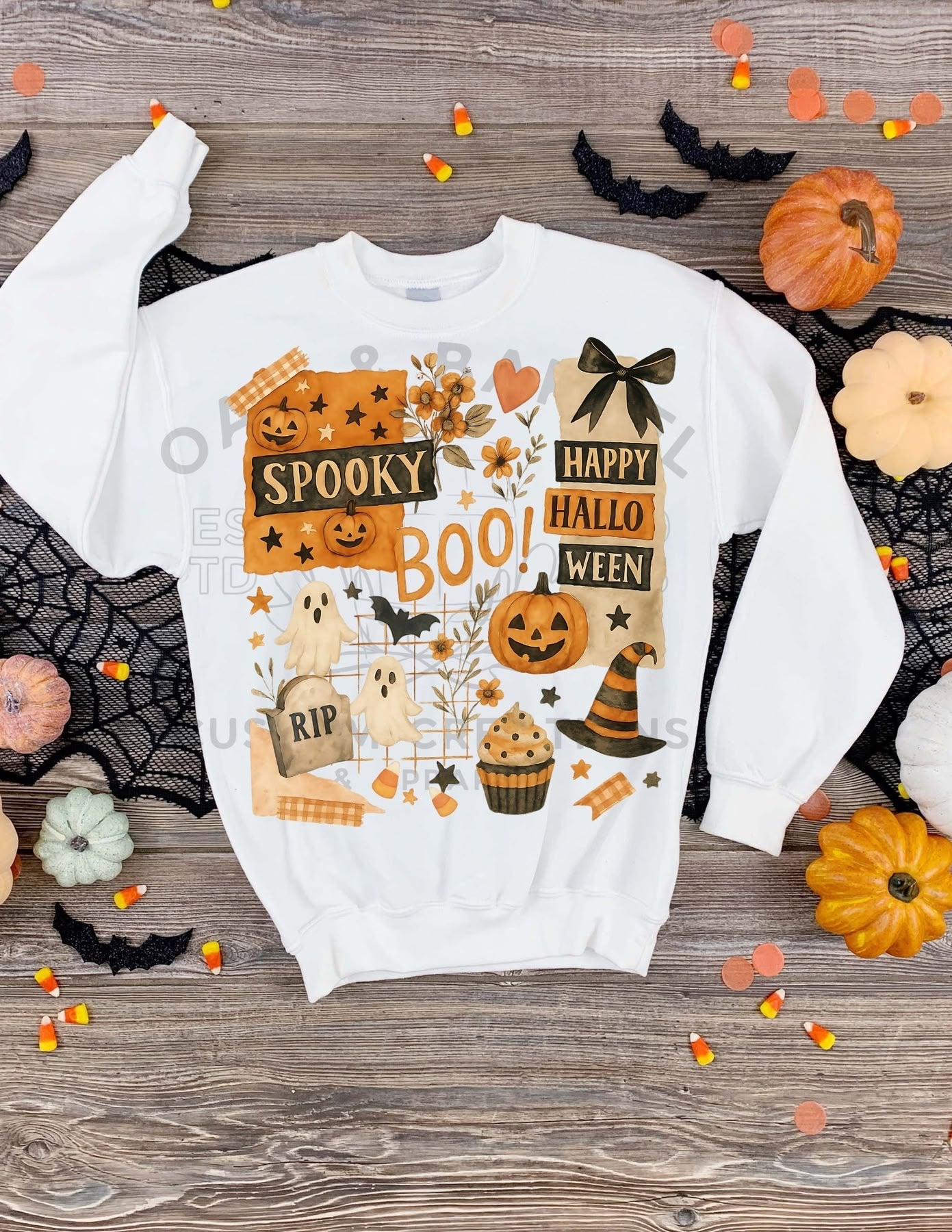 Spooky season collage