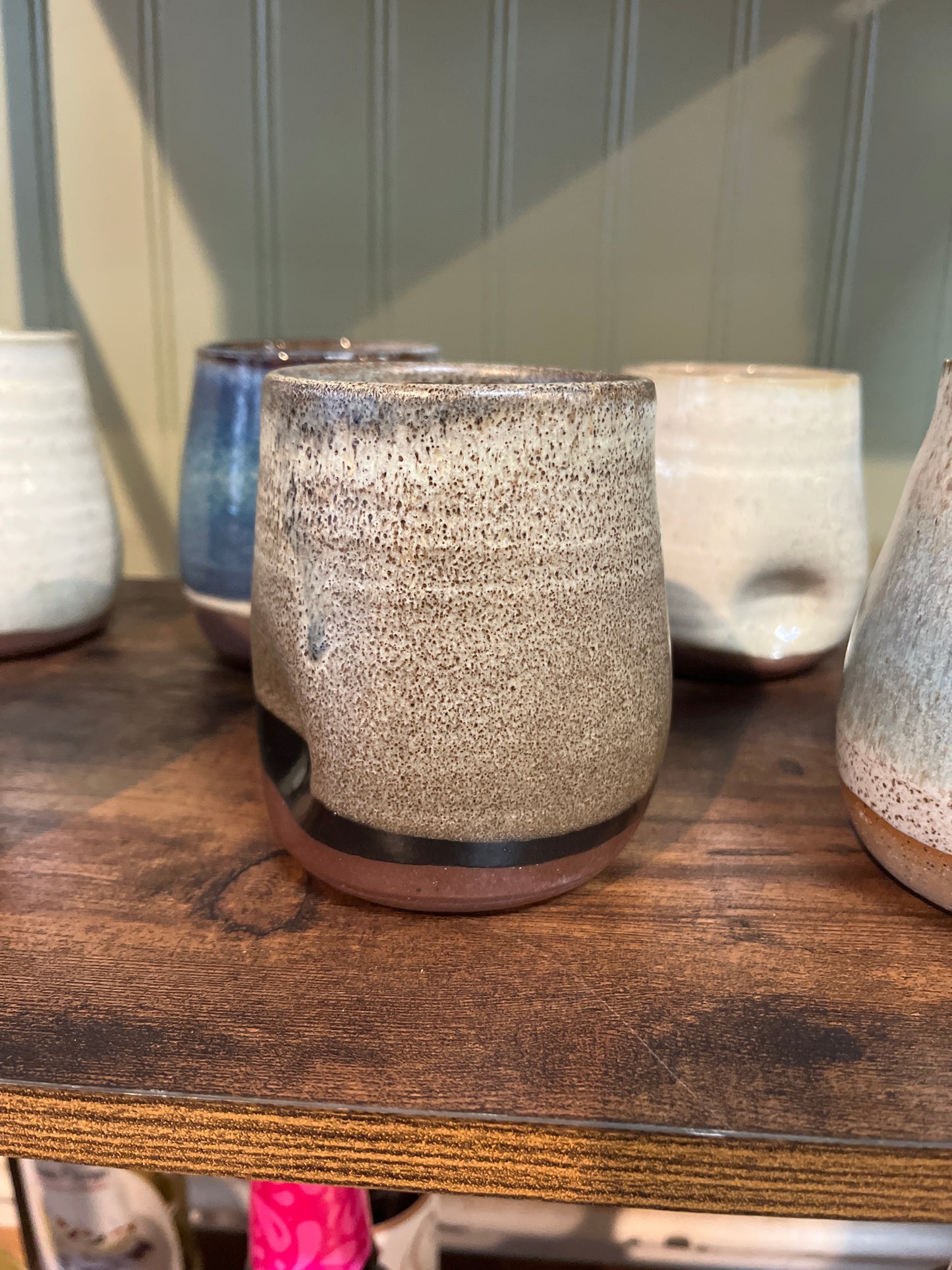 Three lick pottery Sipper Cups