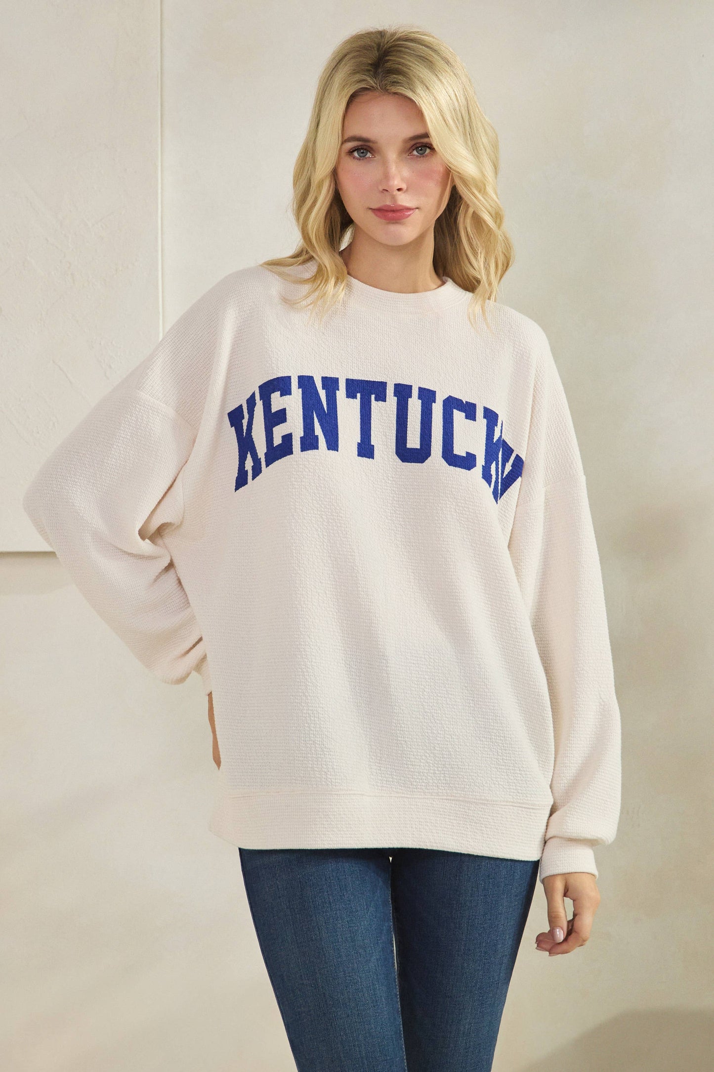 KENTUCKY CLOUDY KNIT GRAPHIC