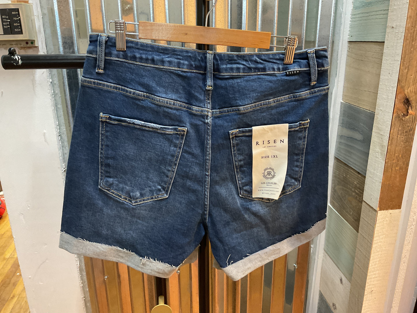 PLUS Risen Jean Shorts