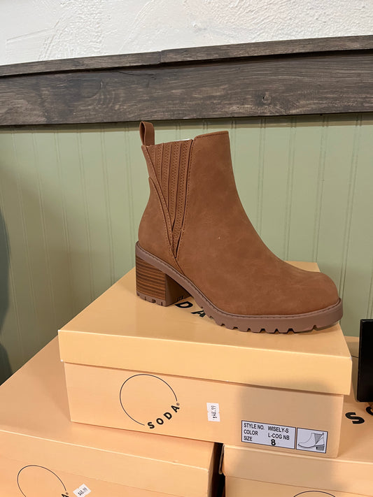 Soda Tan Boots