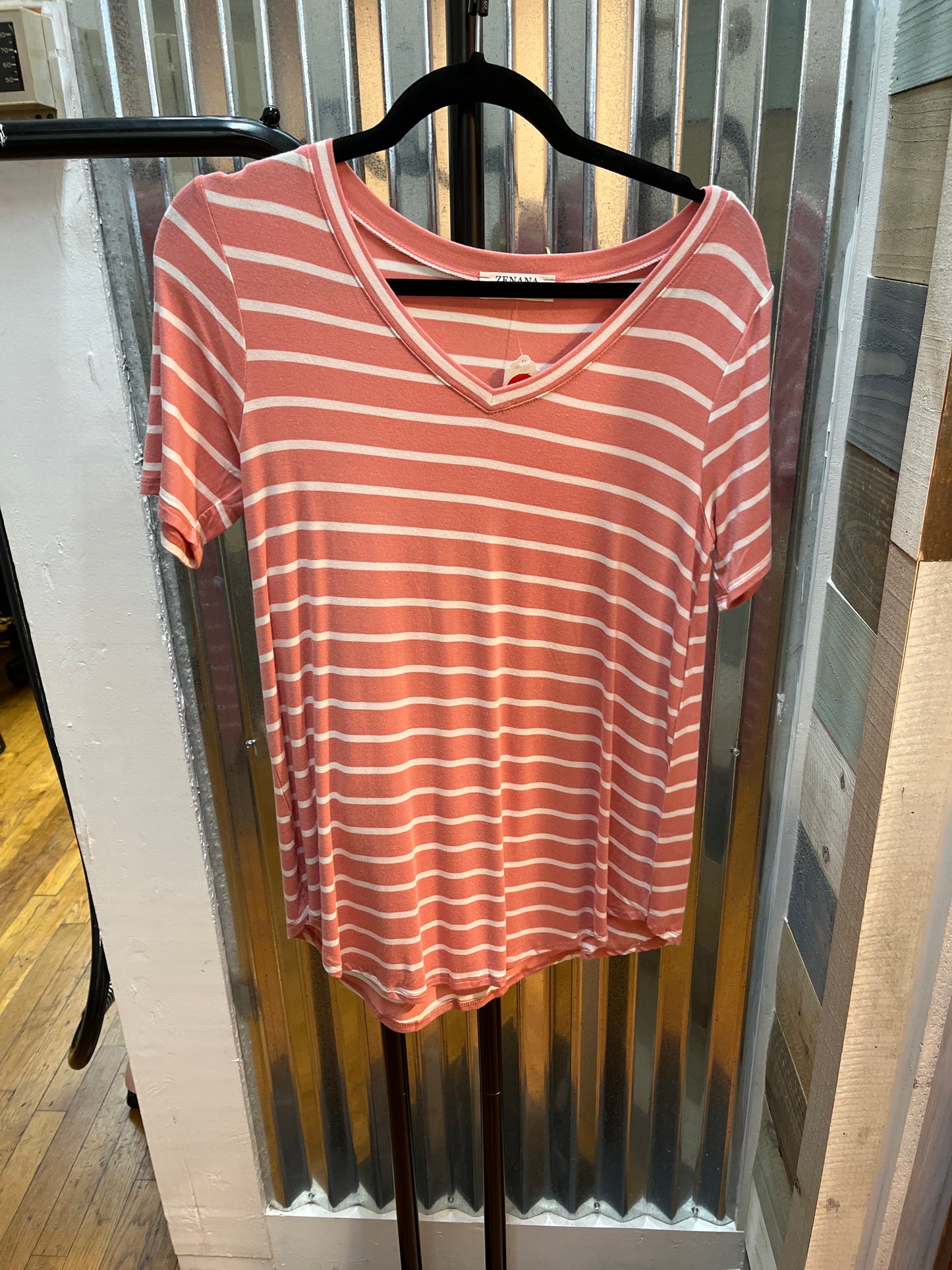Zenana Striped Top