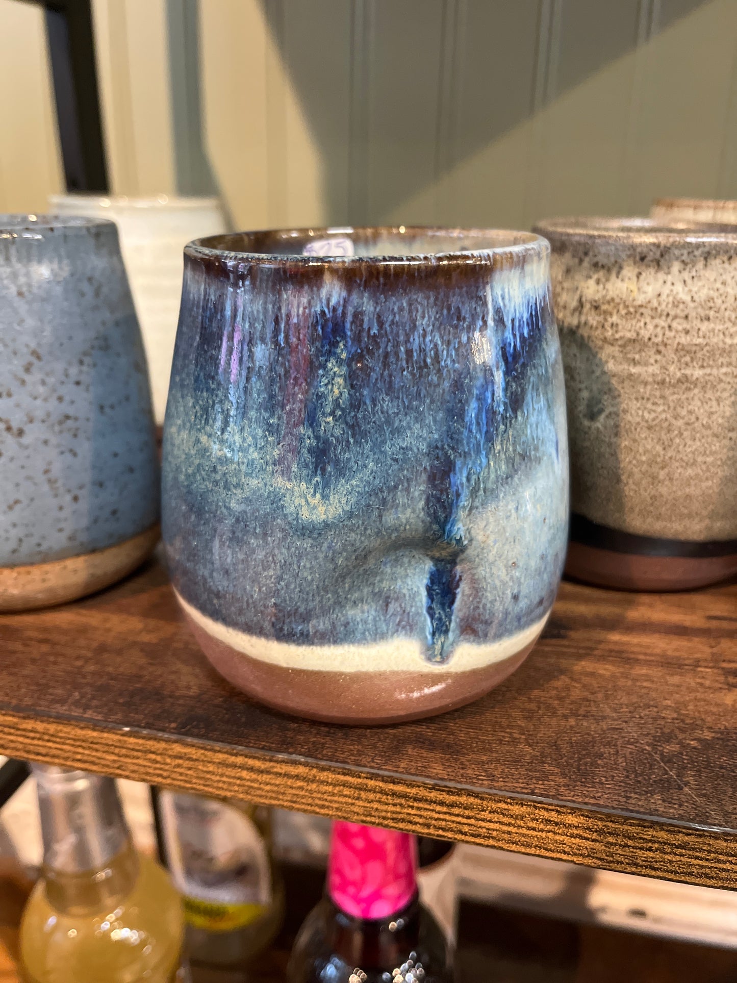 Three lick pottery Sipper Cups