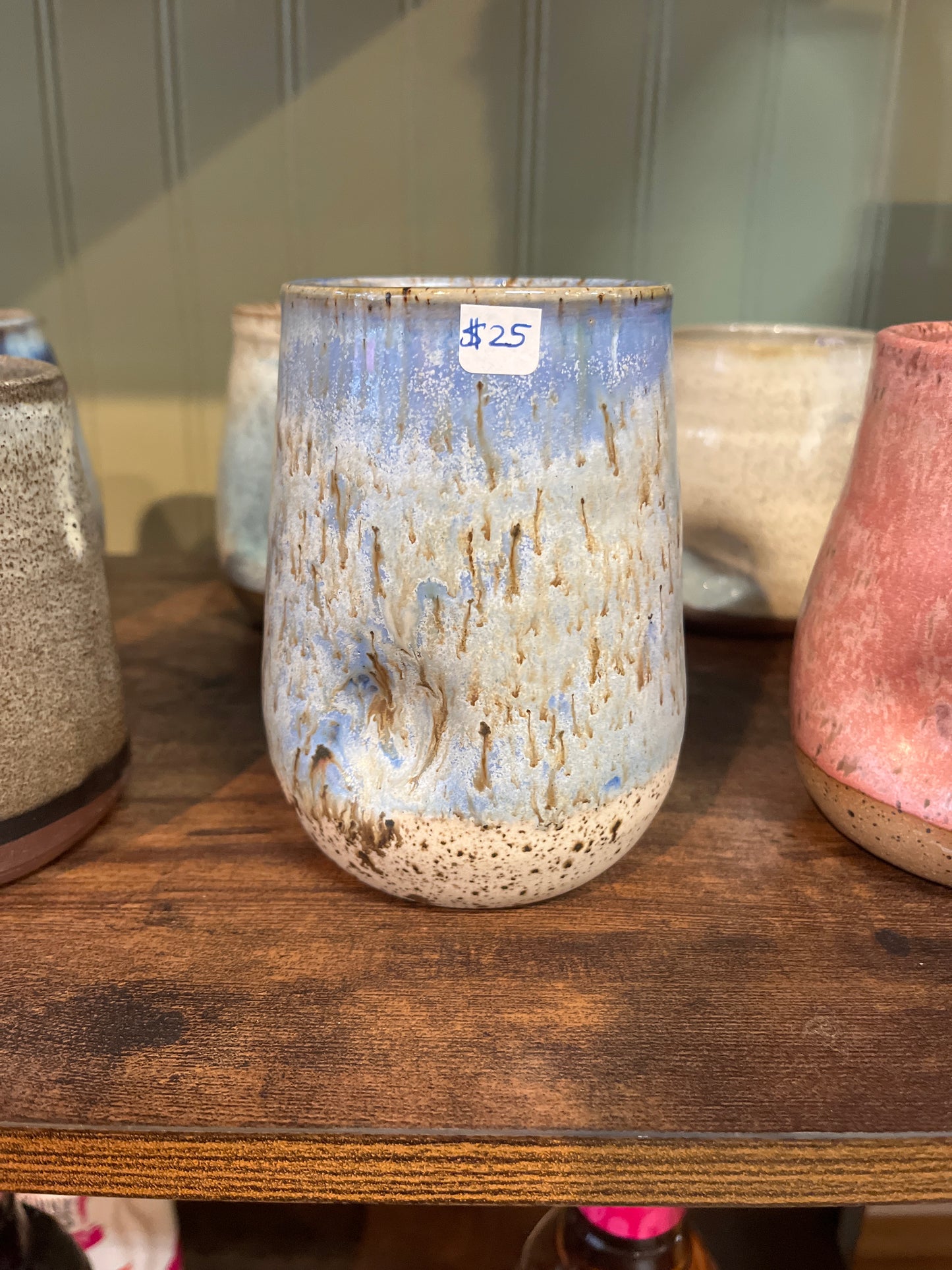 Three lick pottery Sipper Cups