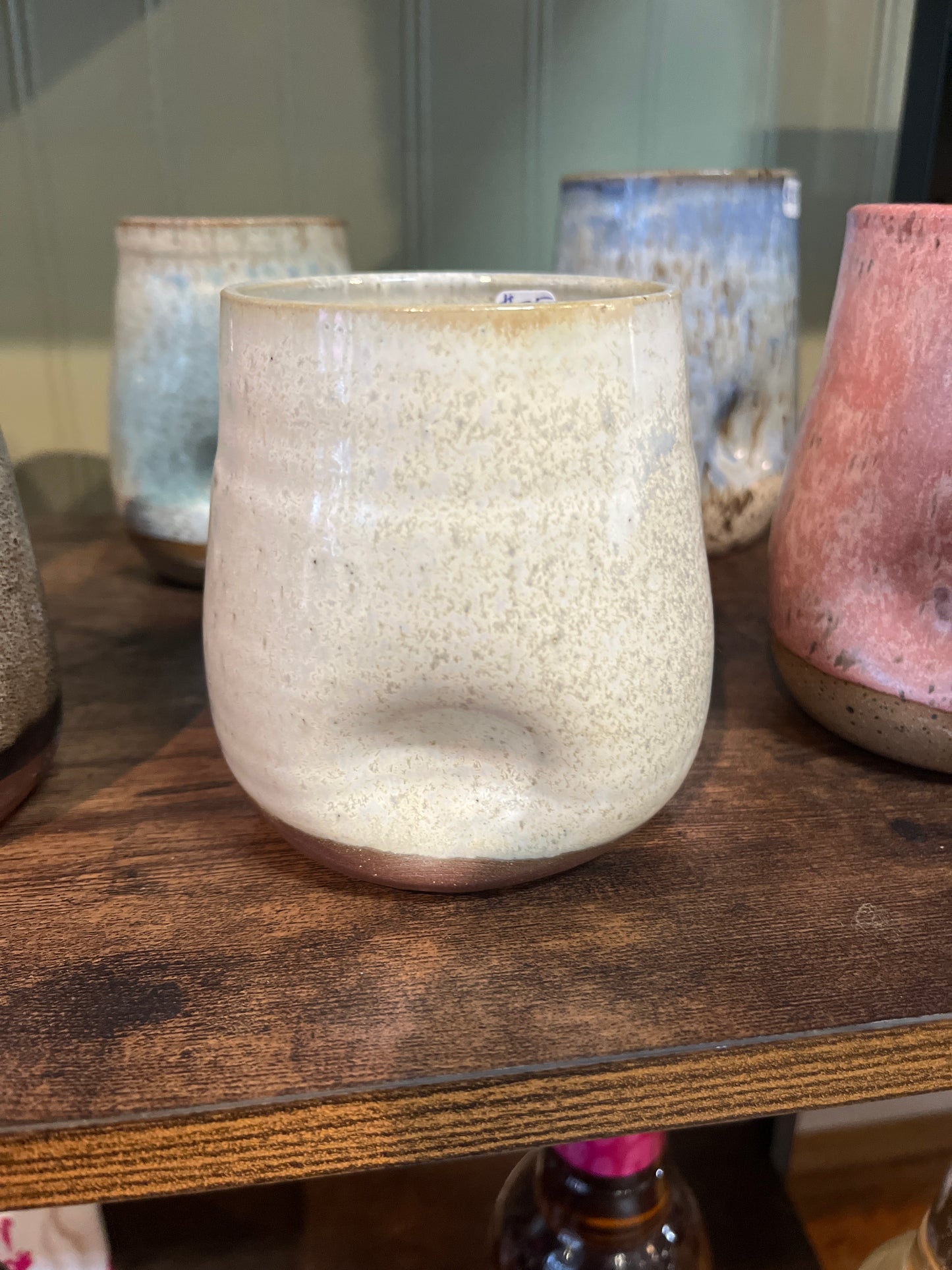 Three lick pottery Sipper Cups