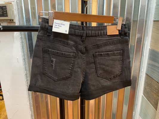 Love tree high waist jean shorts