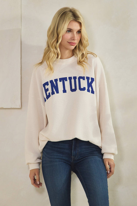 KENTUCKY CLOUDY KNIT GRAPHIC
