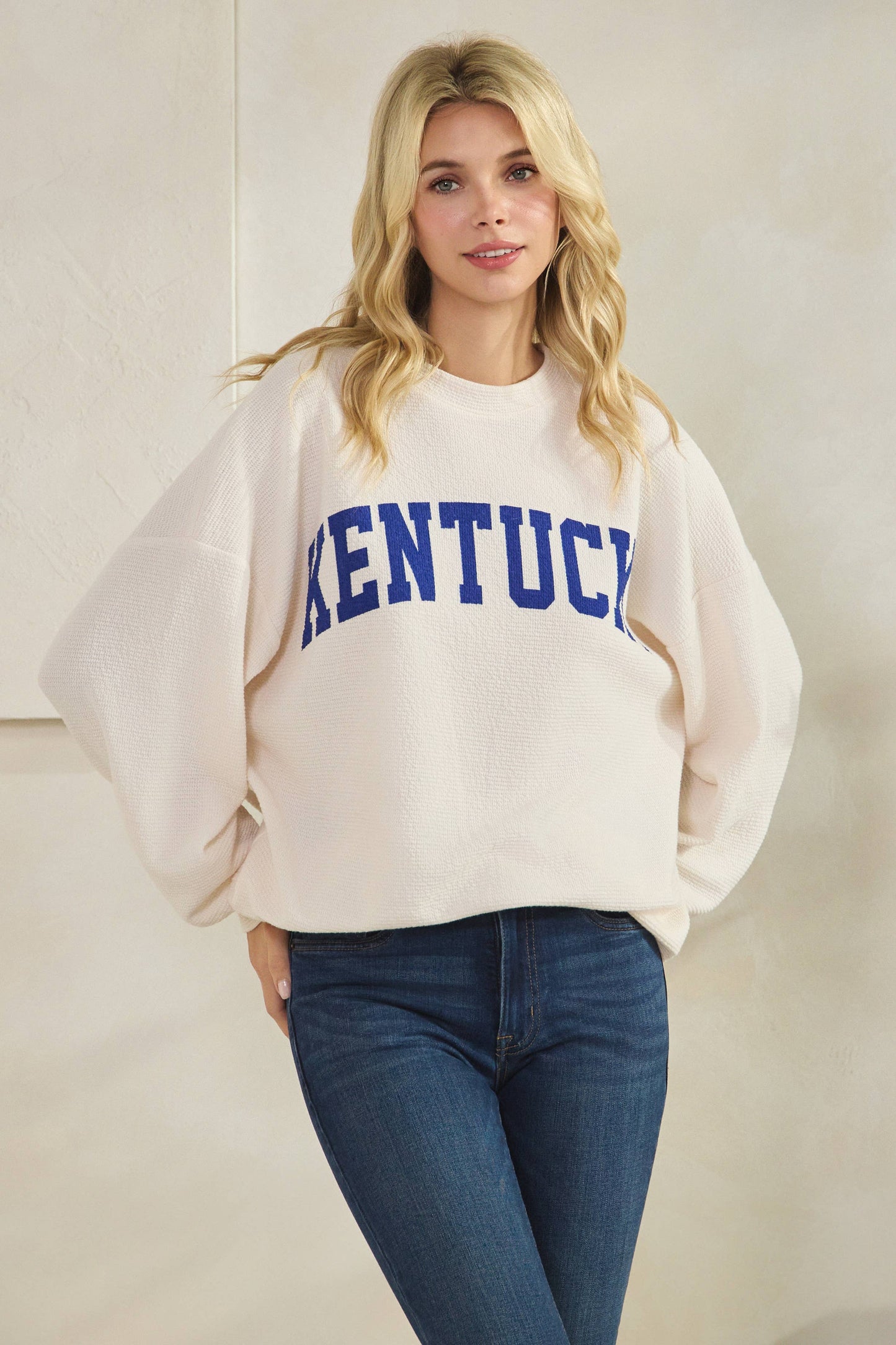 KENTUCKY CLOUDY KNIT GRAPHIC