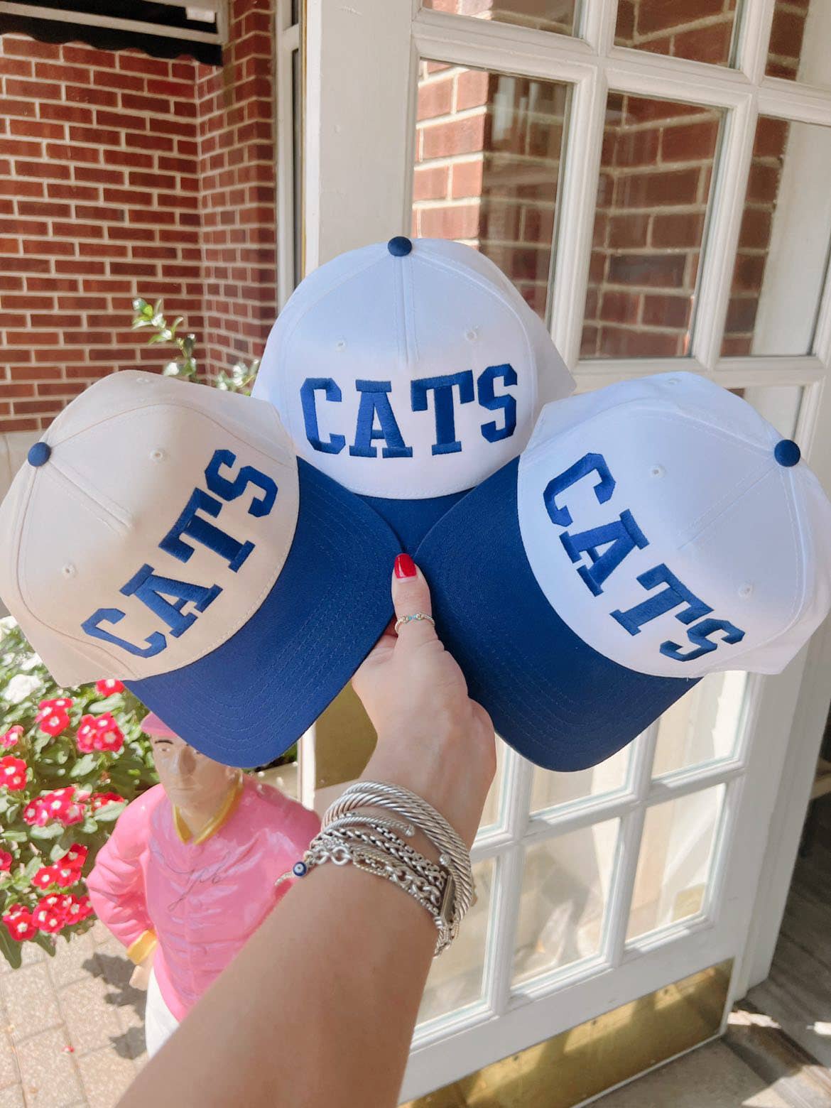 Cats Kentucky Wildcats Vintage Trucker Hat: Royal/White