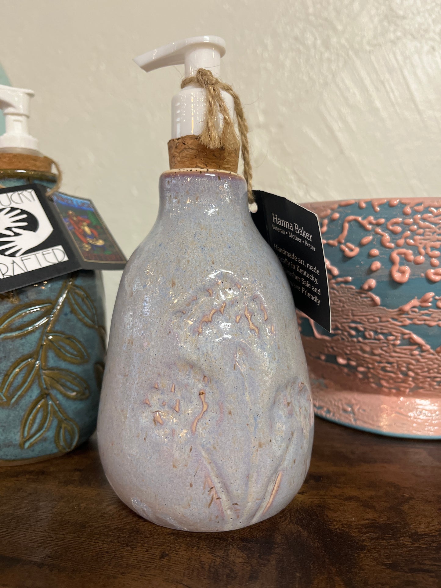 Pottery Hand Soap Pump
