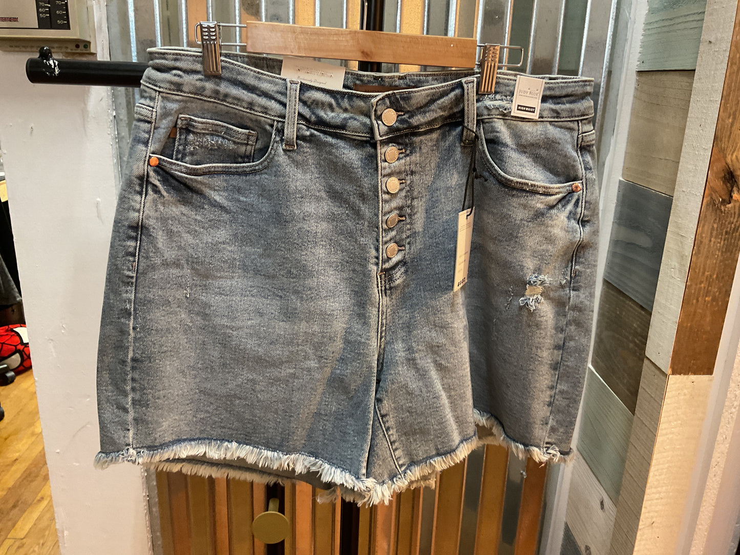 PLUS Judy Blue Jean Shorts