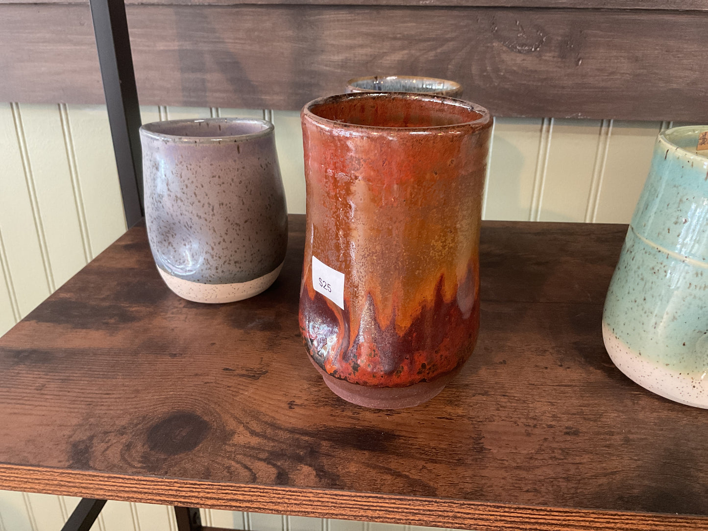Three lick pottery Sipper Cups