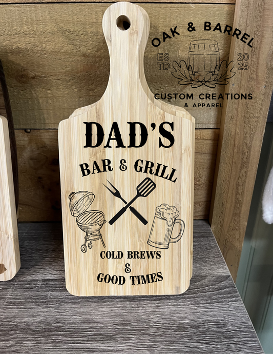 Custom Engraved Cutting Board