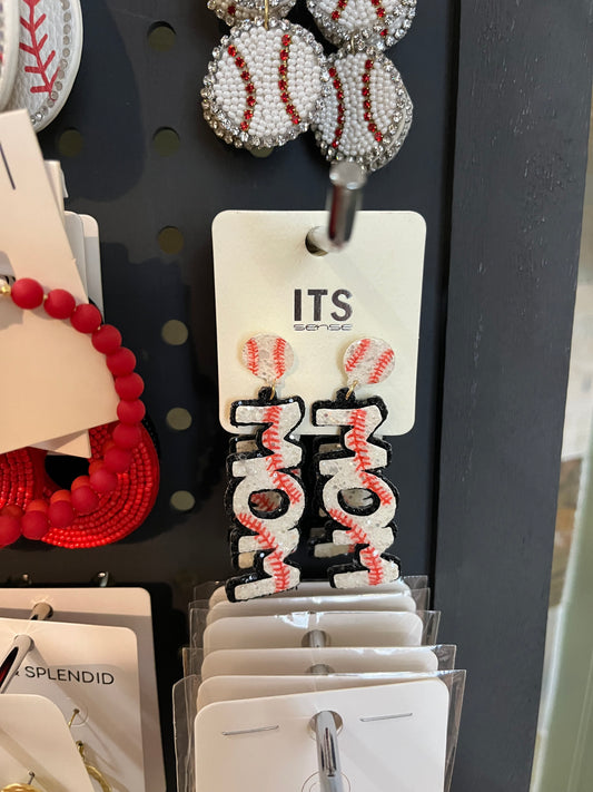 Baseball Mom Earrings