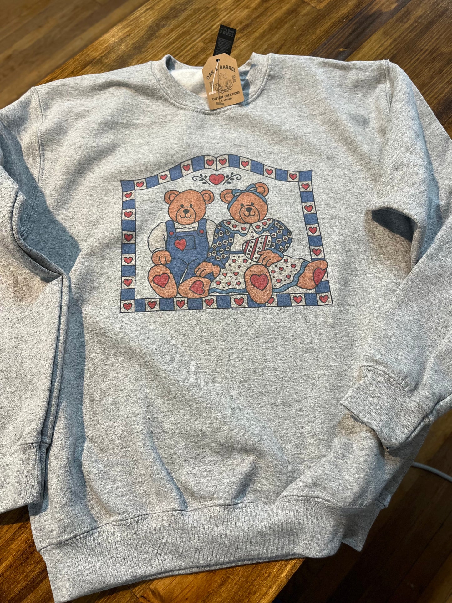 Youth Vintage Bear Crewneck