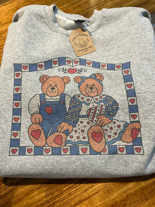 Youth Vintage Bear Crewneck