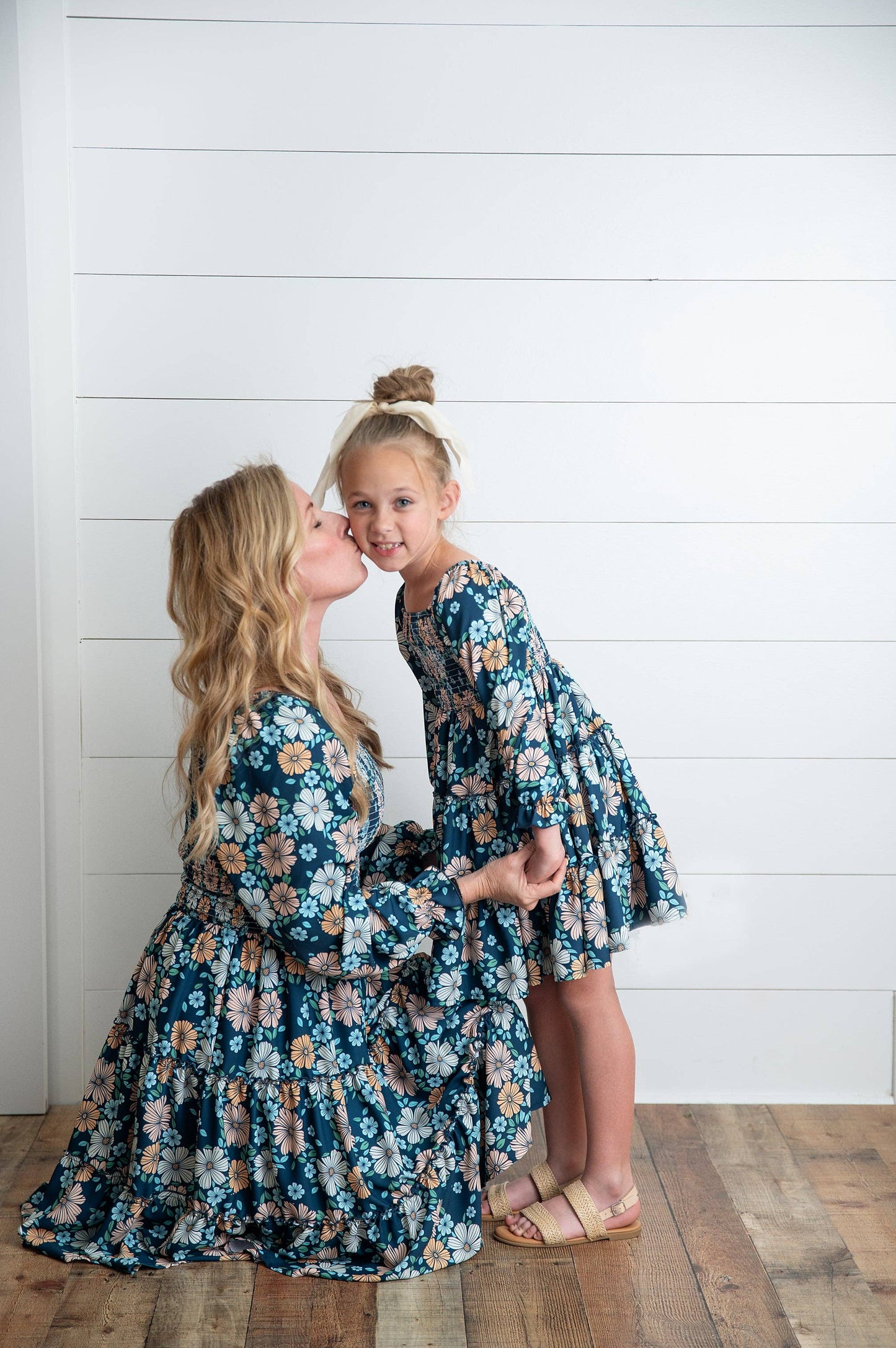Women's Grace Floral Mommy & Me Matching Tiered Dress